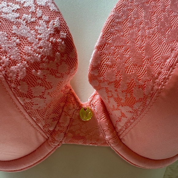 Le Mystère Safari Underwire Coral T-Shirt Bra 34D - Picture 6 of 15